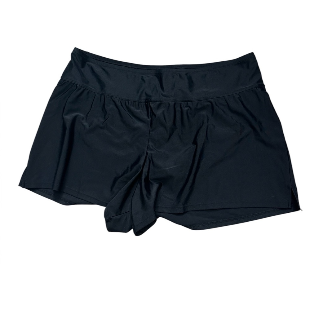 Kona sol women’s black swimsuit short‎